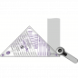 Preview: Kaleido-Ruler 6" - 16" Block Sizes
